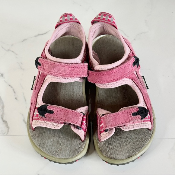 Teva Spoiler 2K Sport Sandals Pink Little Girl 2 Style 6202 Honeysuckle - Picture 2 of 8